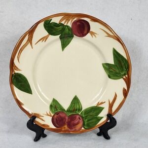 Franciscan Apple Bread and Butter Plate 8 Inch Made in England Hand Painted